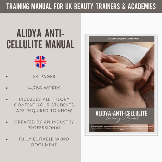 Alidya Anti-Cellulite Editable Training Manual