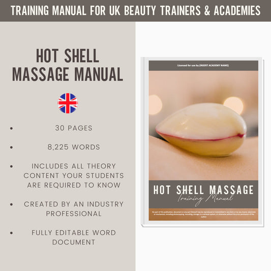 Hot Shell Massage Editable Training Manual