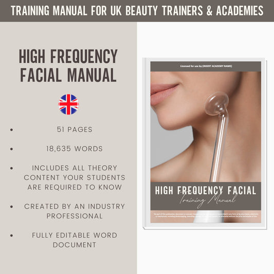 High Frequency Facial Editable Training Manual