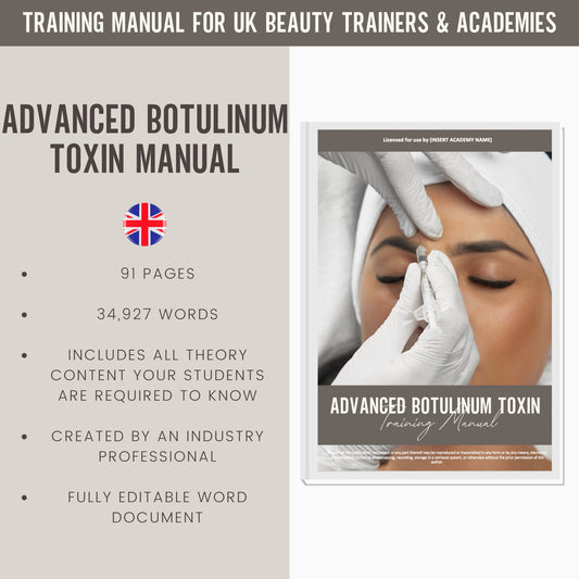 Advanced Botulinum Toxin Editable Training Manual