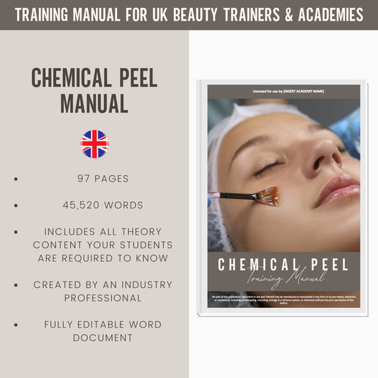 Chemical Peel Editable Training Manual