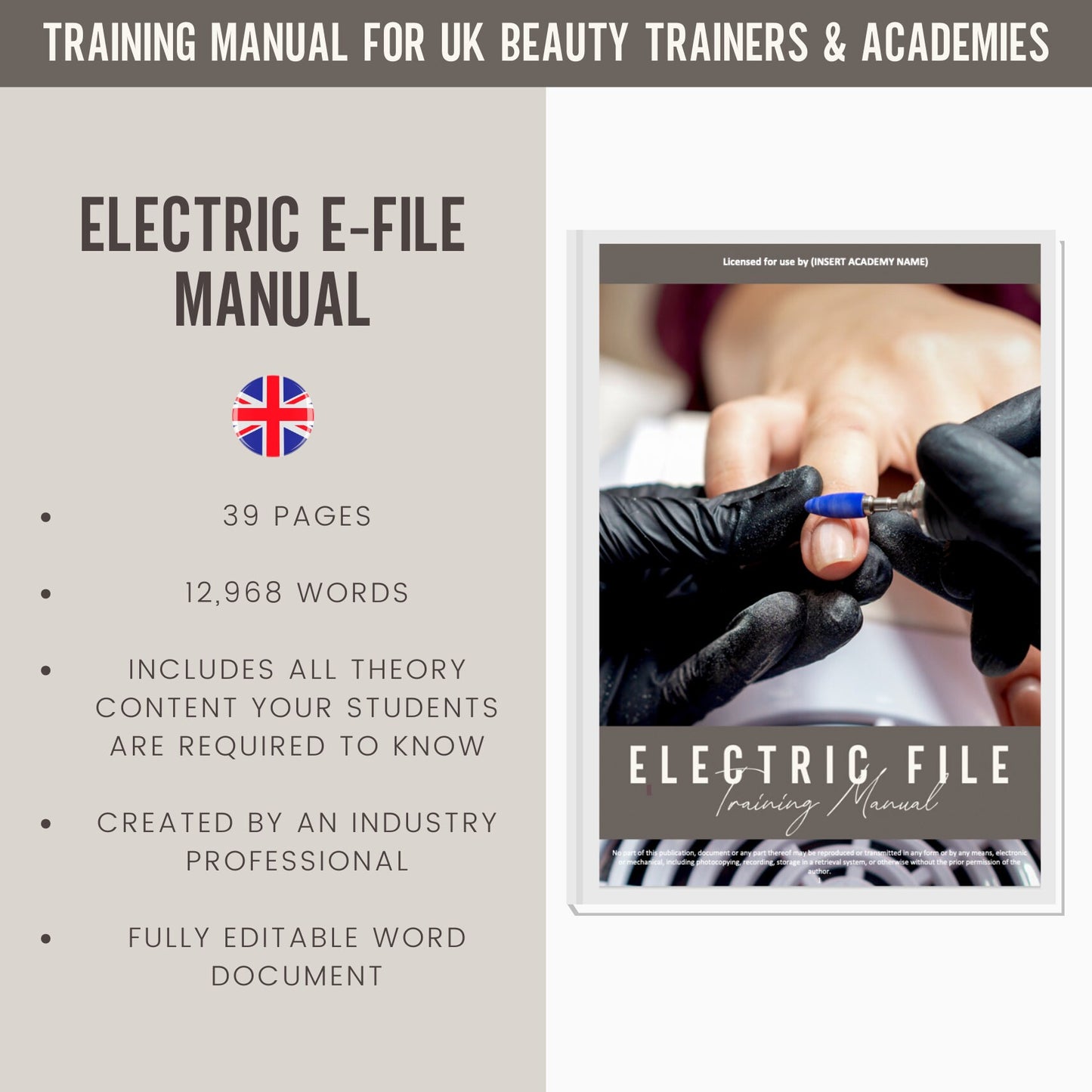 Electric E-file Editable Training Manual