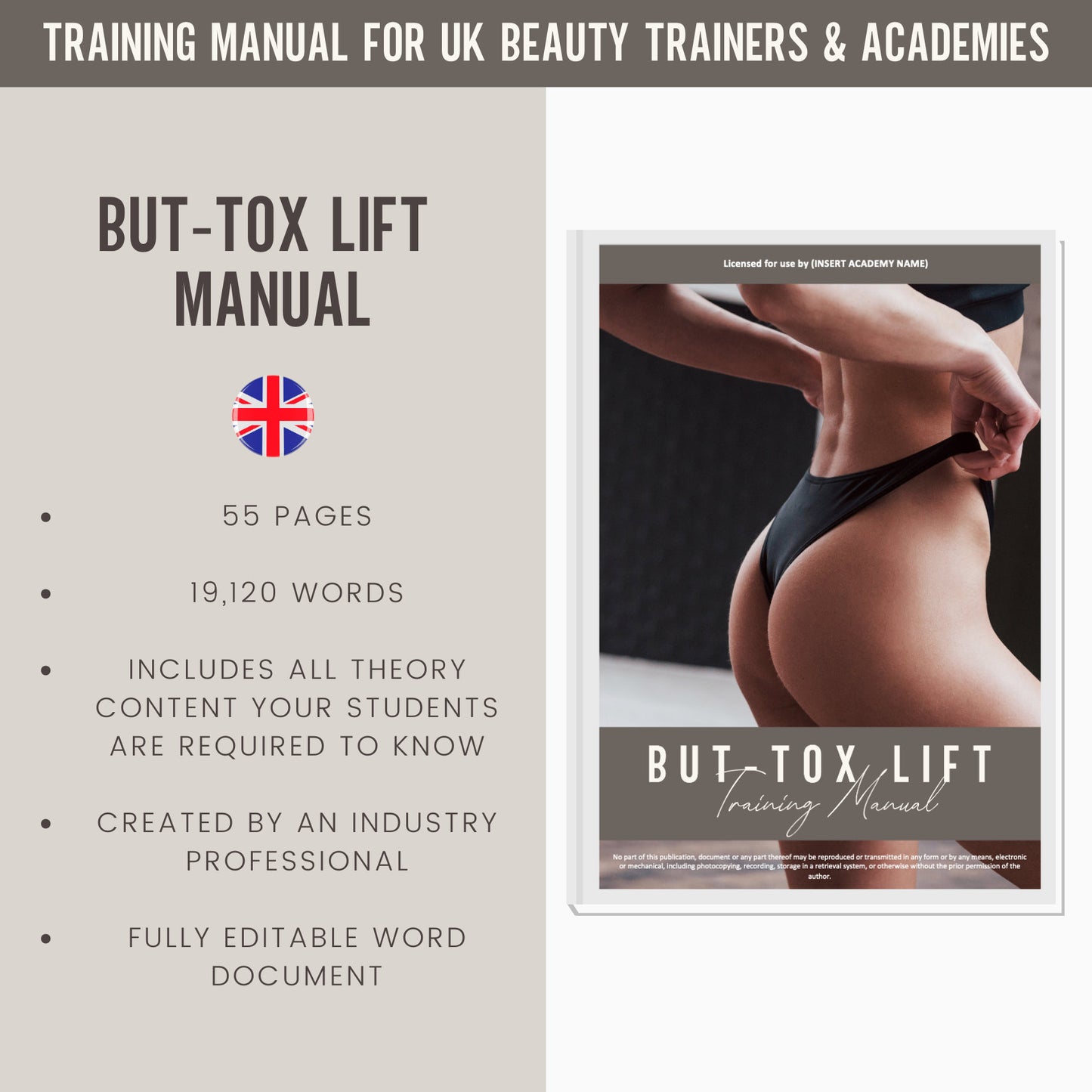 But-Tox Lift Digital Training Manual