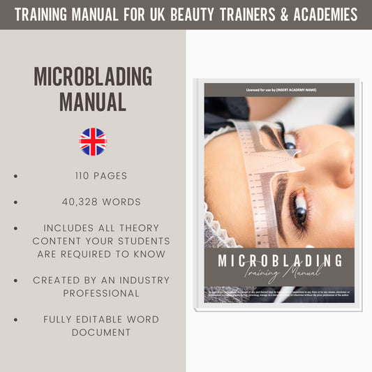 Microblading Editable Training Manual