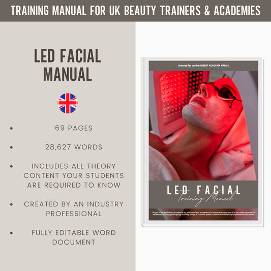 LED Facial Editable Training Manual